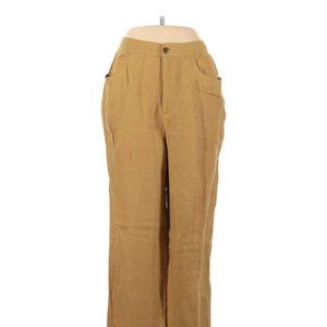 DKNY Vintage Wide Leg Pant - 100% Linen